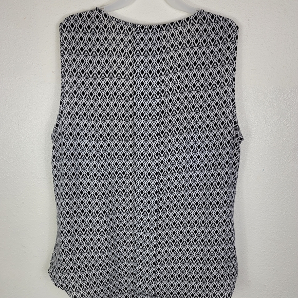 Laundry by Shelli Segal Woman Tank Top Sz L - Picture 2 of 4